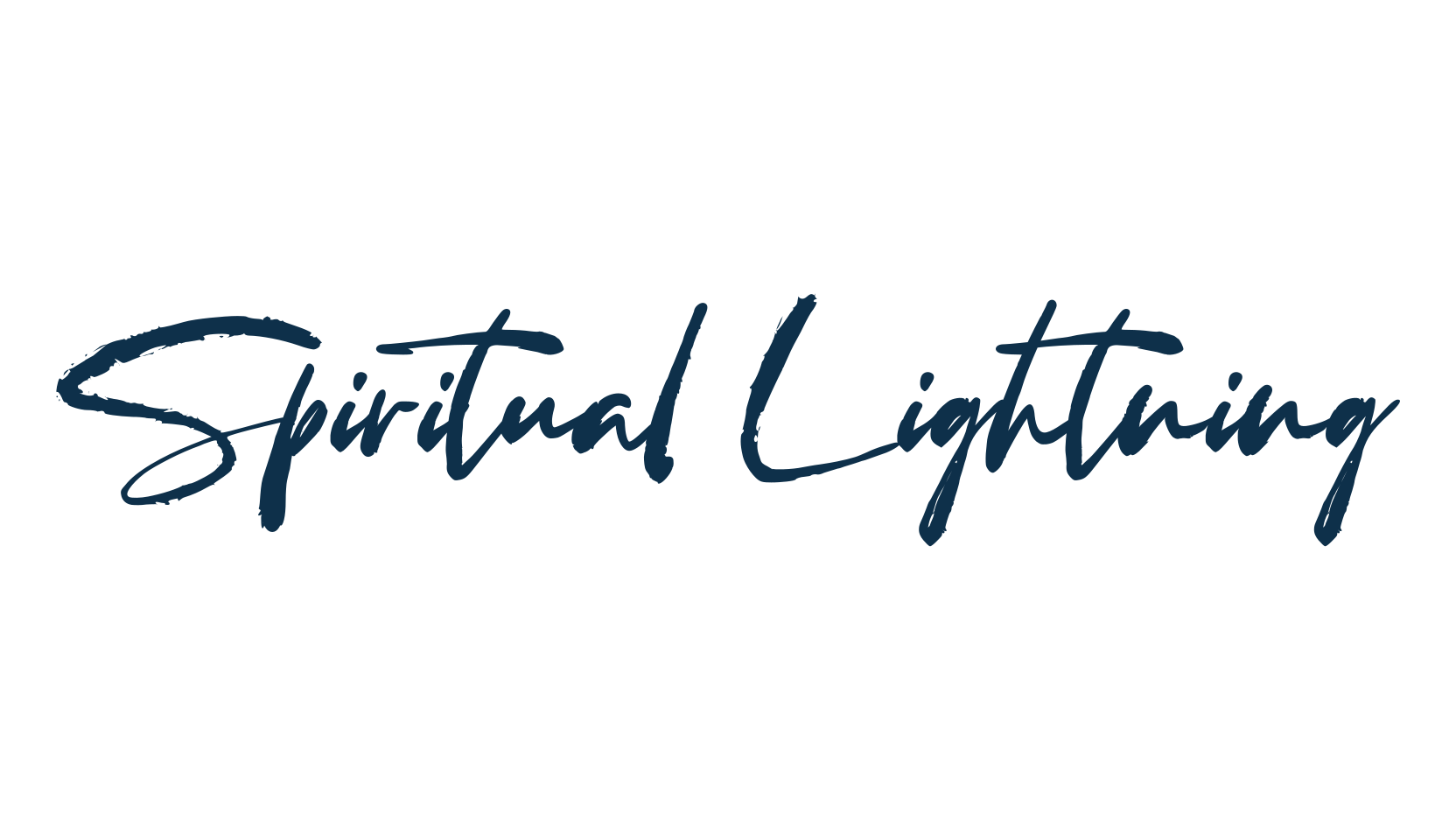 Spiritual Lightning, brush font preview