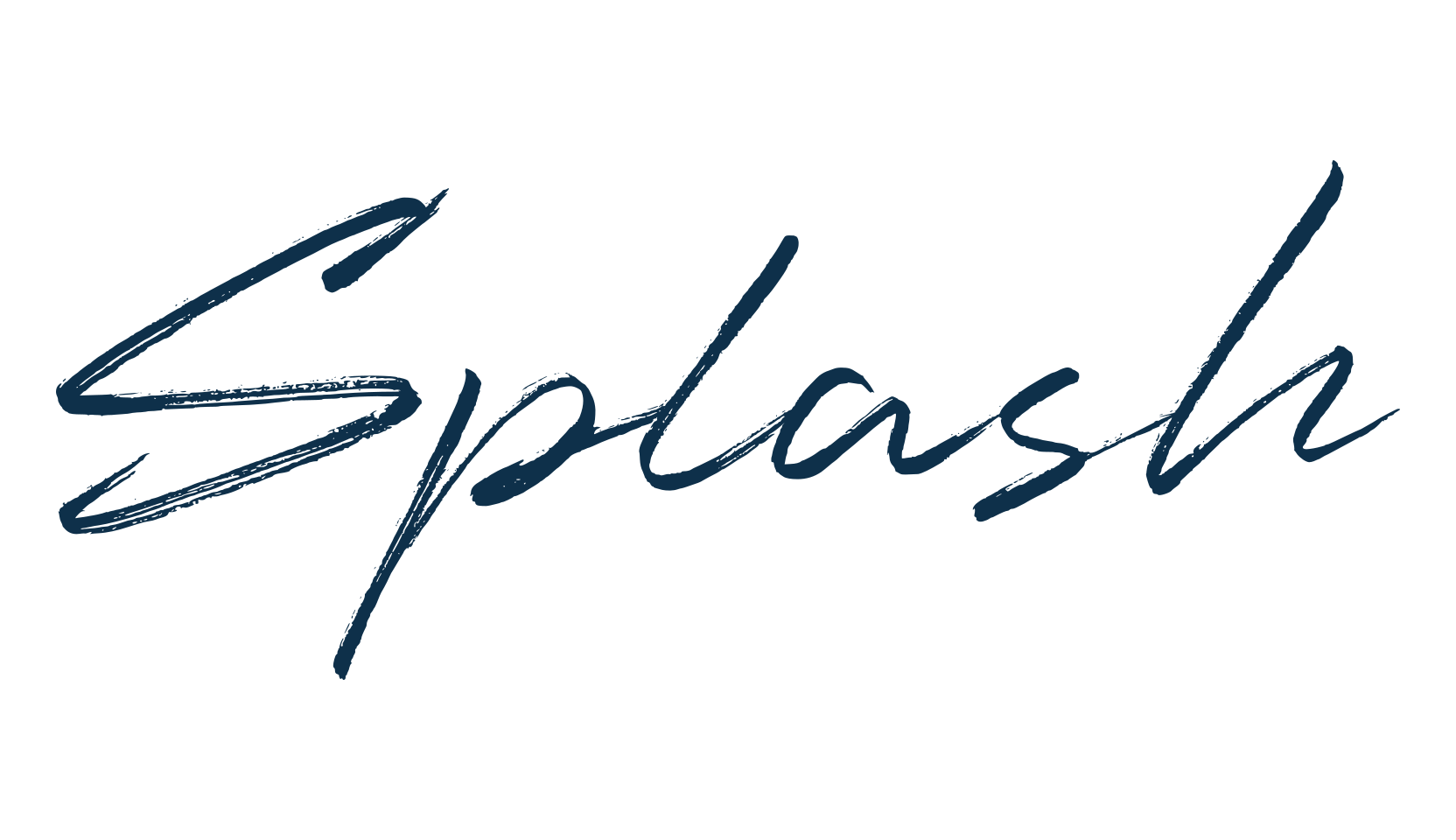 Splash (splash-2), script brush fancy decorative calligraphy font preview