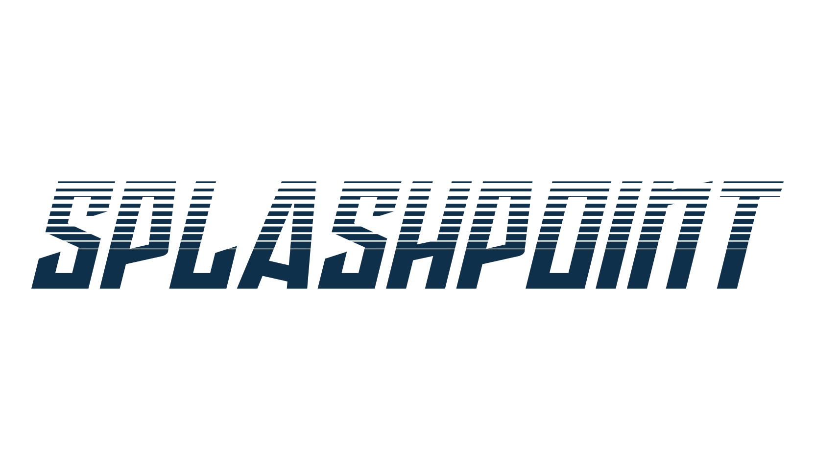 Splashpoint, fancy various decorative font preview