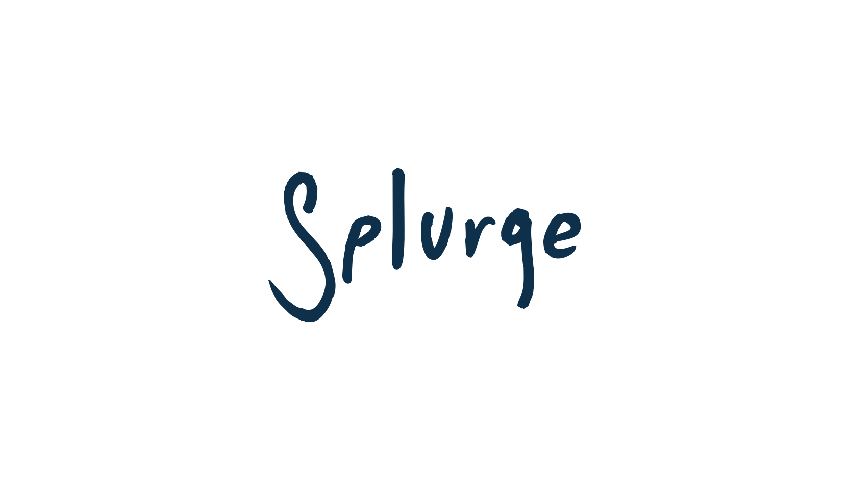 Splurge, handwriting font preview
