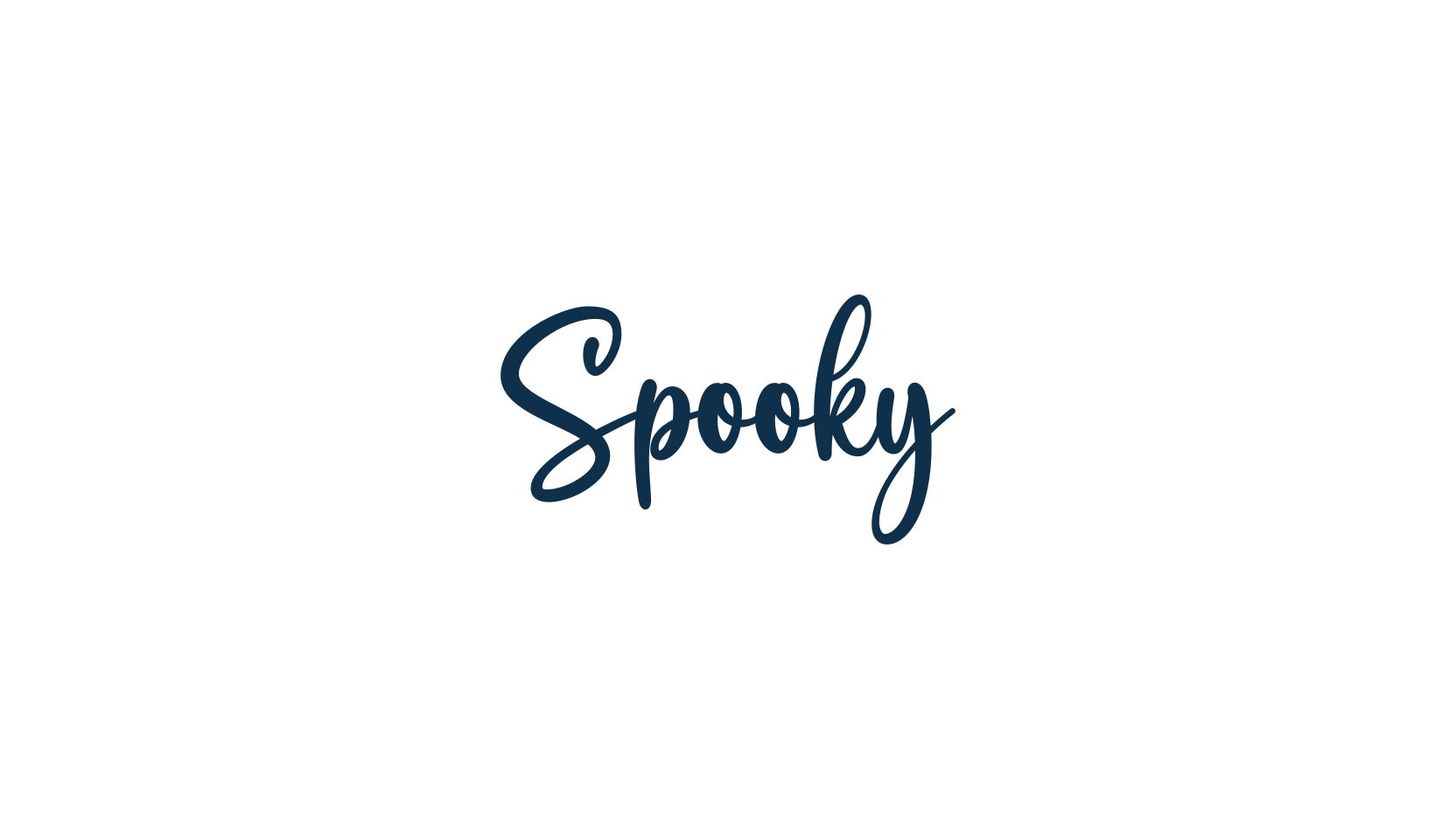 Spooky (spooky-3), fancy various decorative script calligraphy font preview
