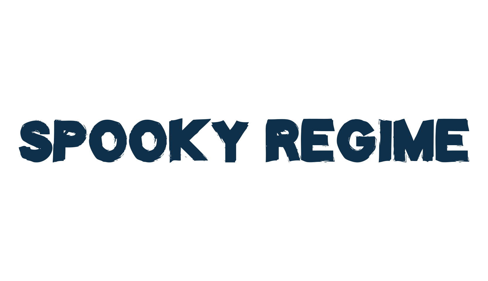 Spooky Regime, display market font preview