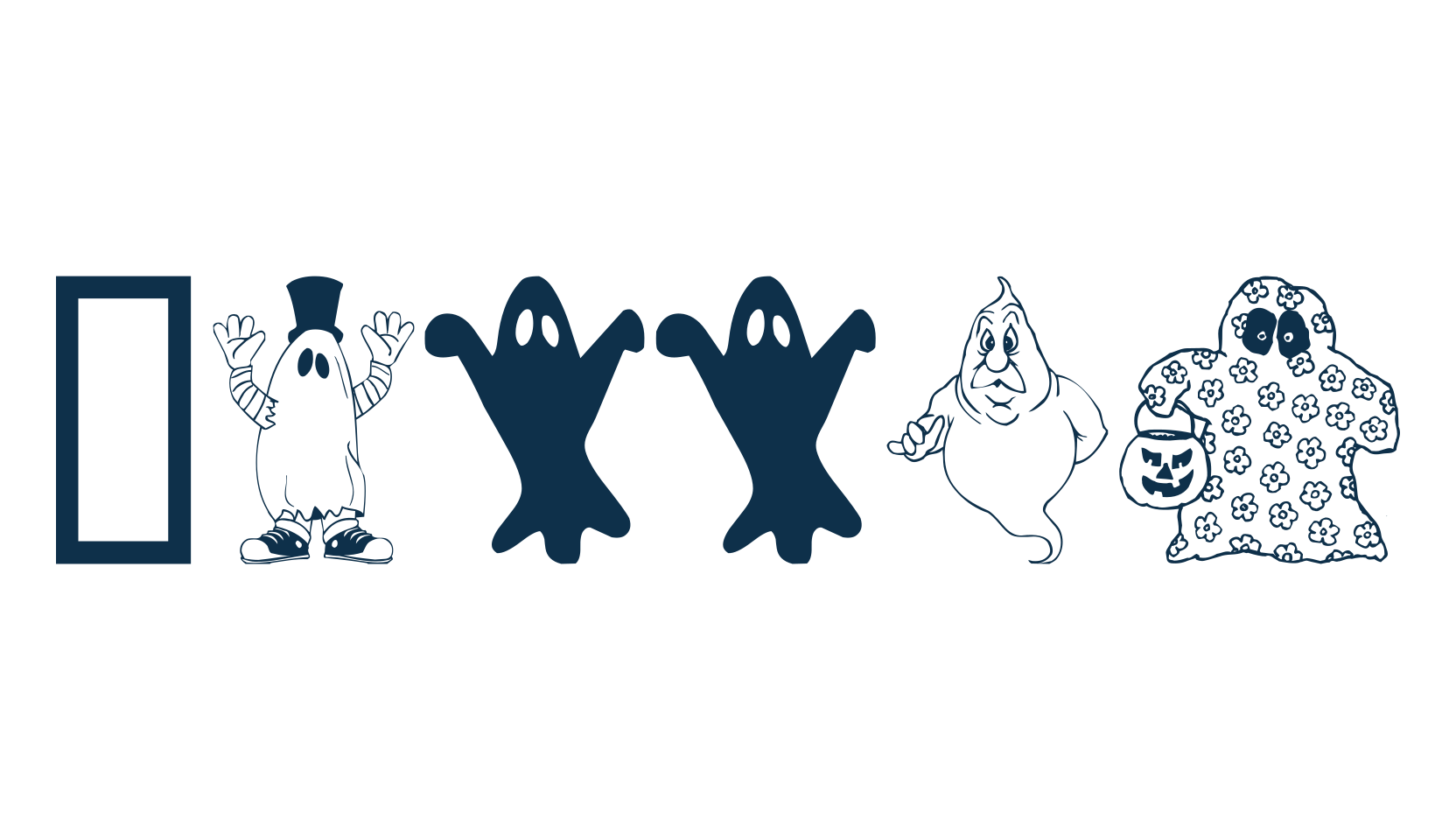 Spooky (spooky), display market font preview