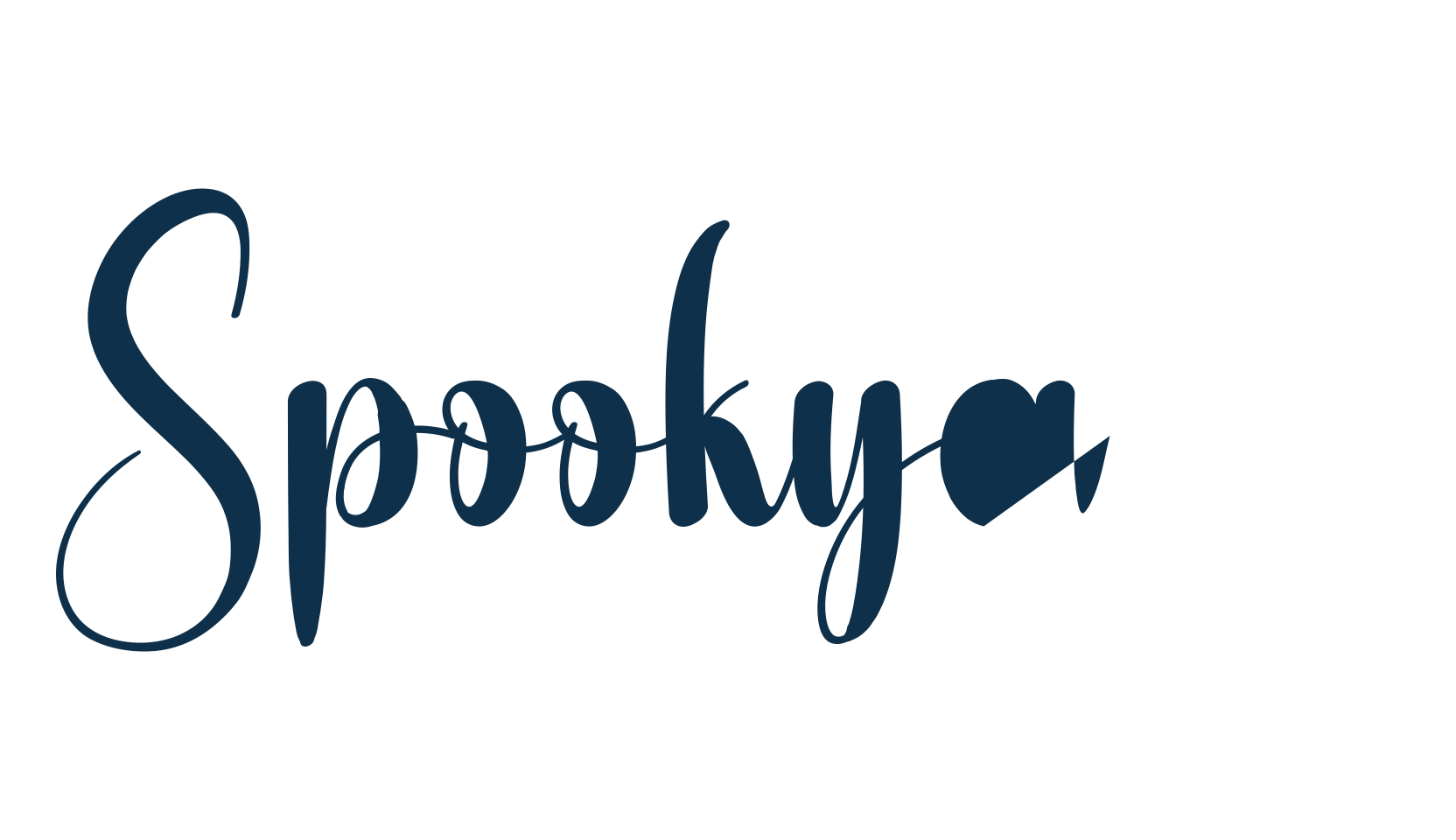 Spookyard, fancy various decorative script calligraphy font preview
