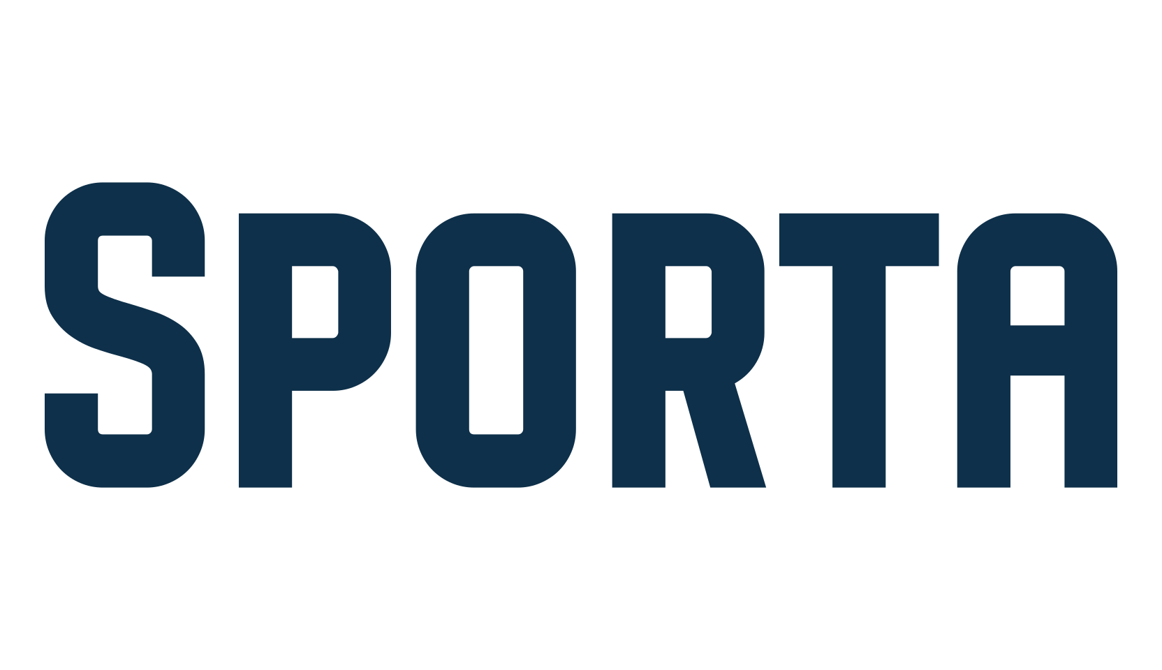 Sporta, basic sans serif font preview