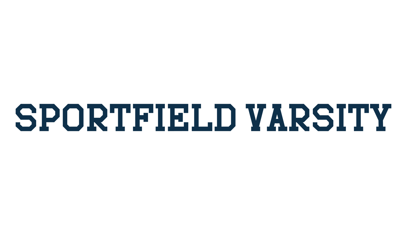 Sportfield Varsity, fancy old school decorative font preview