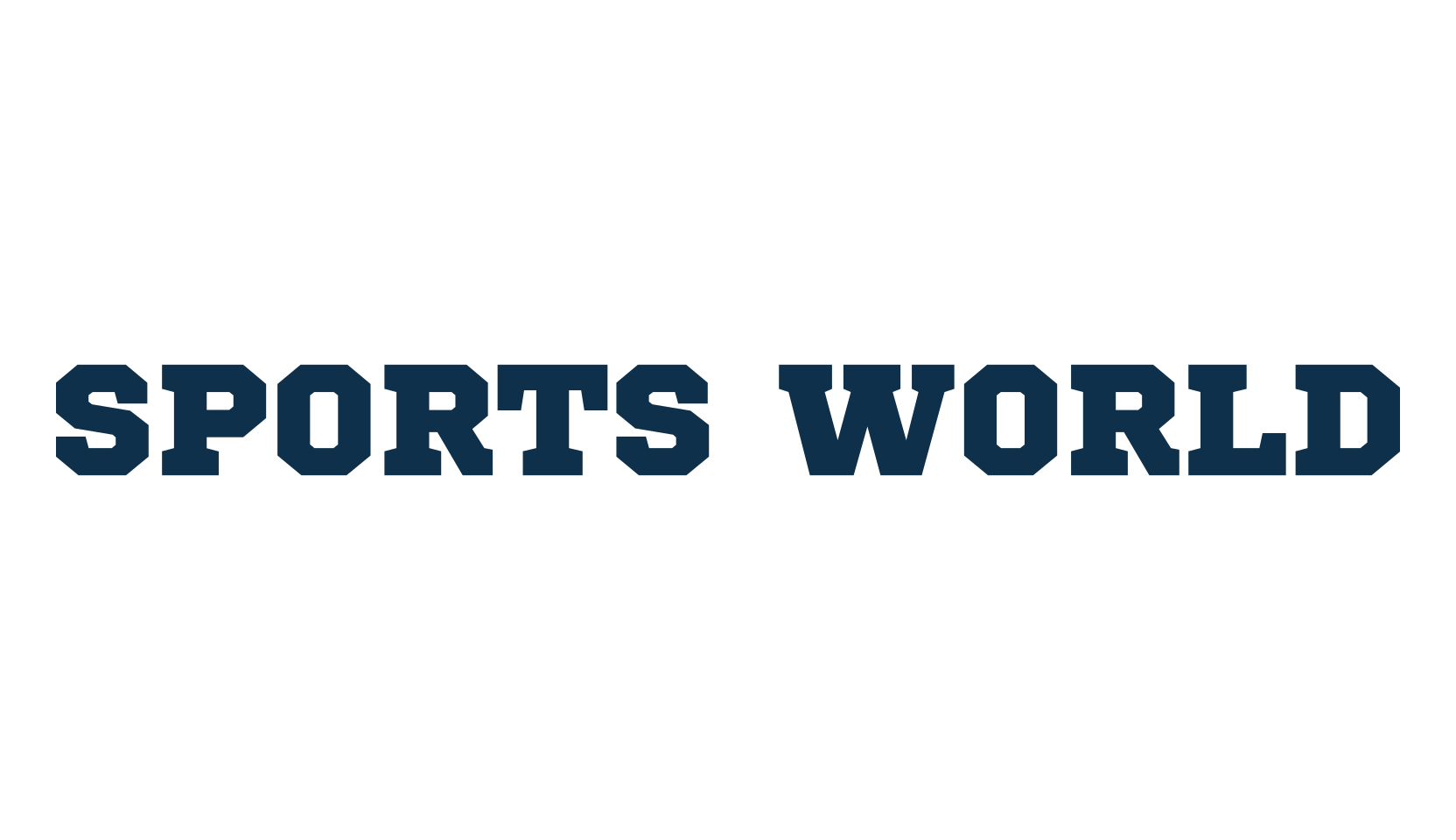 Sports World, fancy old school decorative font preview