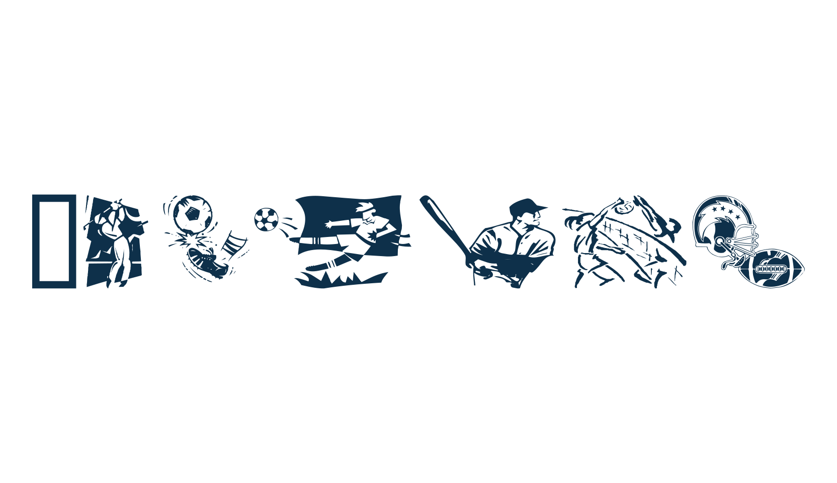 Sportzs, display market font preview