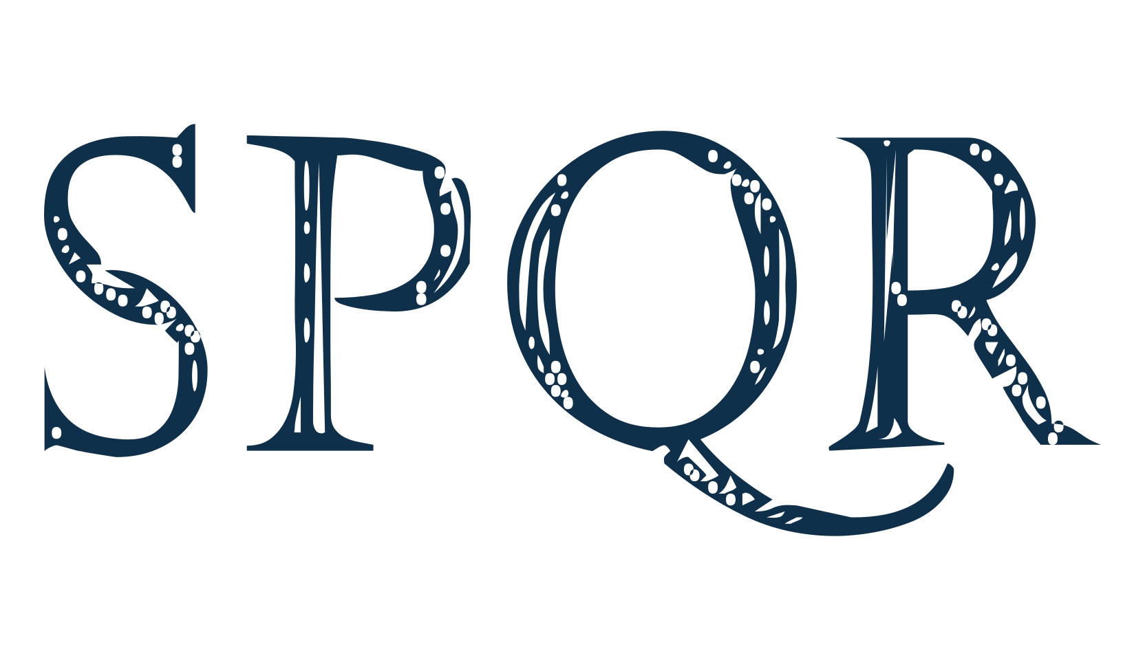 SPQR, roman, greek font preview