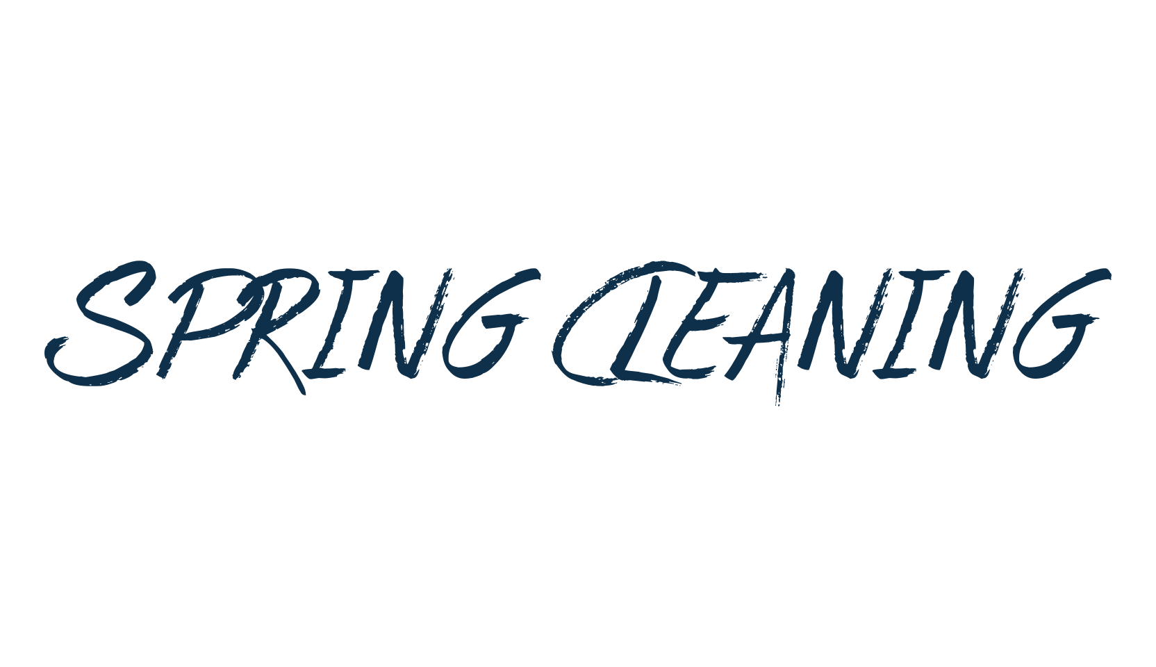 Spring Cleaning, script handwritten fancy decorative calligraphy font preview