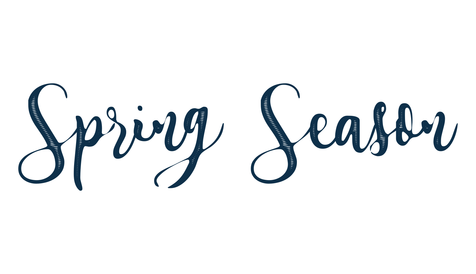 Spring Season (spring-season-2), script calligraphy fancy decorative font preview