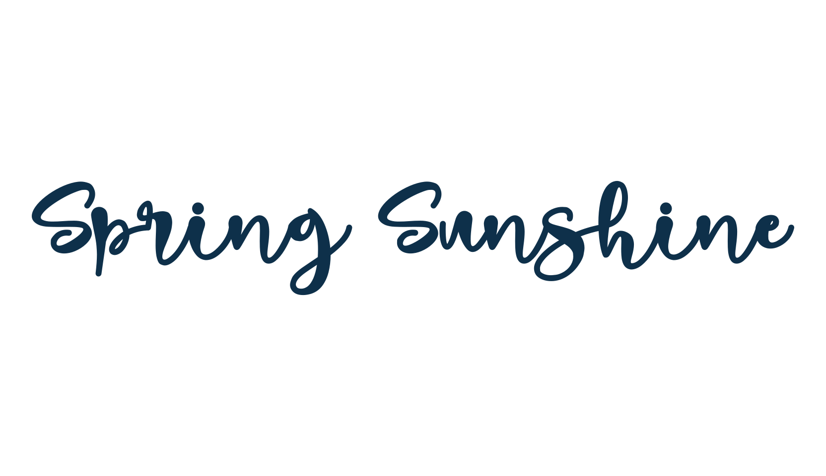 Spring Sunshine, display market font preview