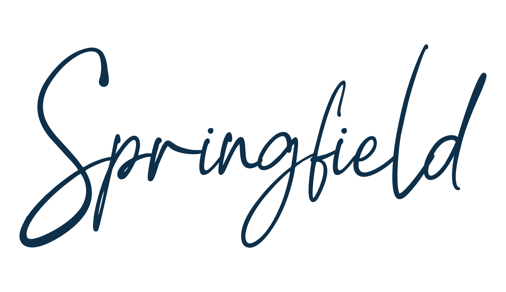 Springfield (springfield-4), script handwritten fancy decorative calligraphy font preview