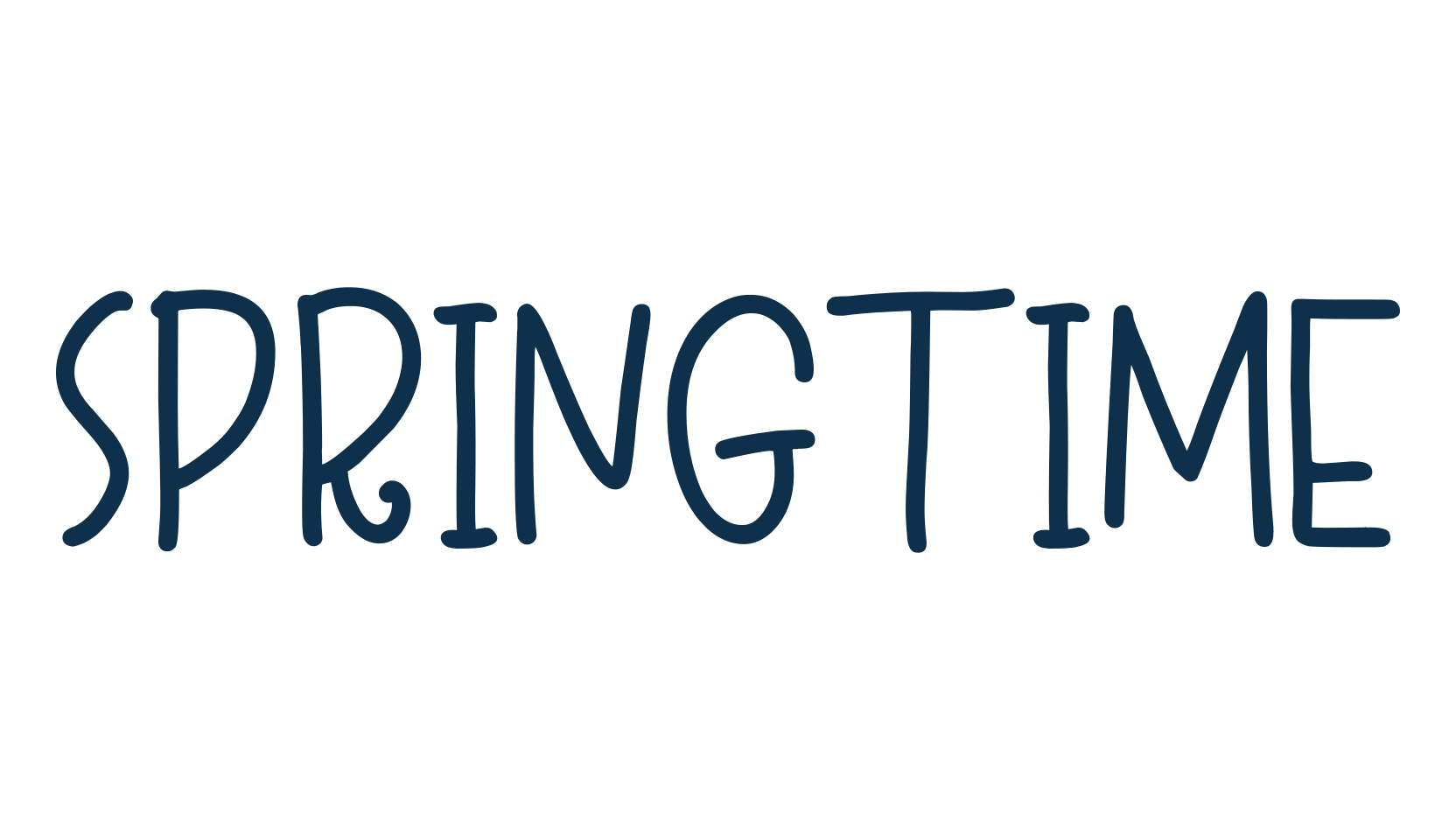 Springtime (springtime-2), fancy various decorative script calligraphy font preview