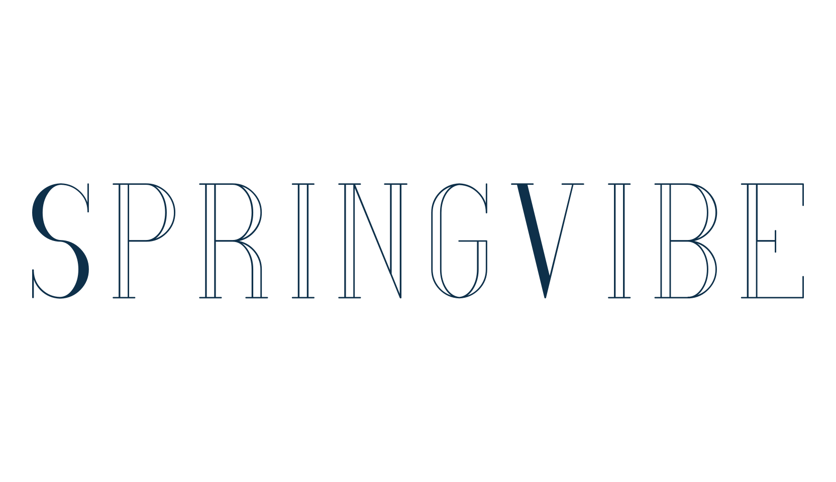 SpringVibe, basic serif font preview