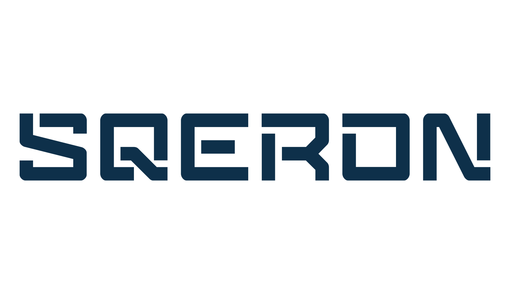 Sqeron, sci-fi font preview