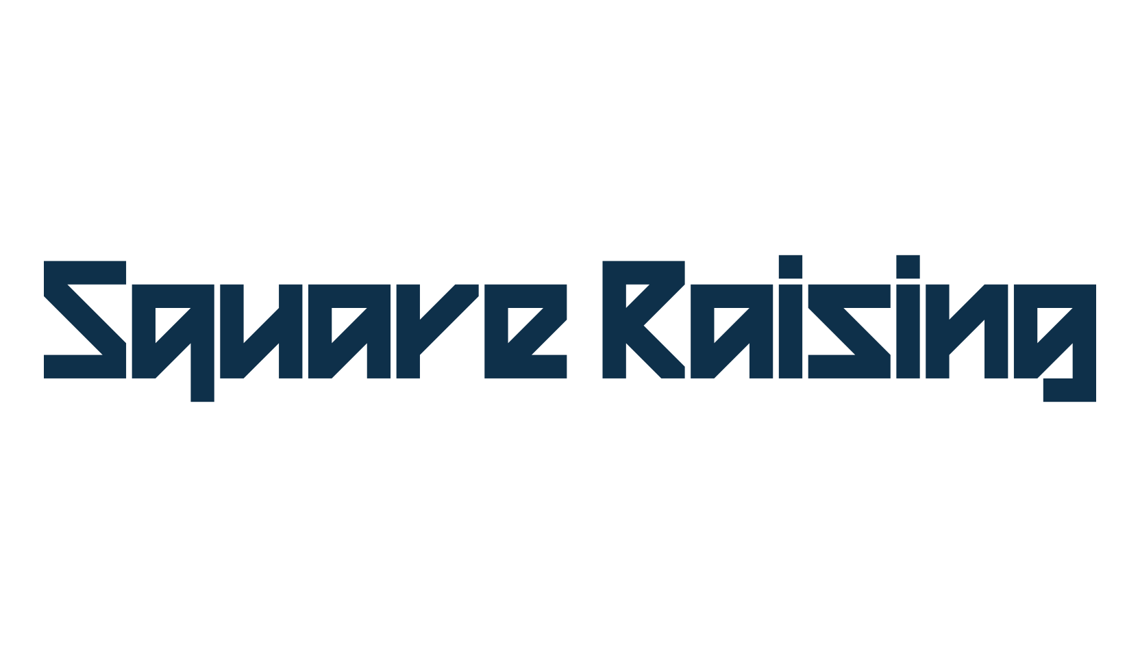 Square Raising, square font preview