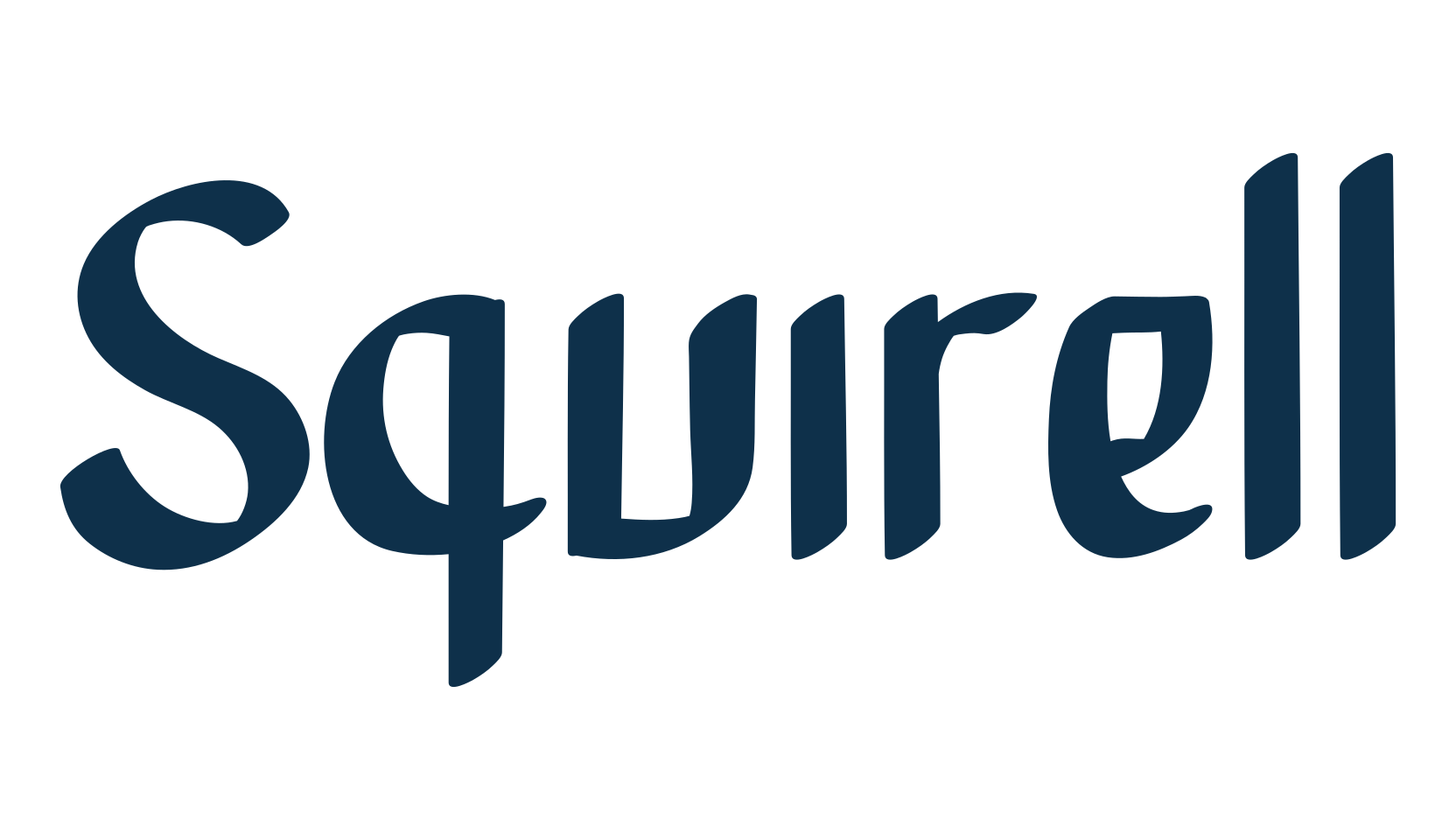 Squirell, fancy decorative font preview