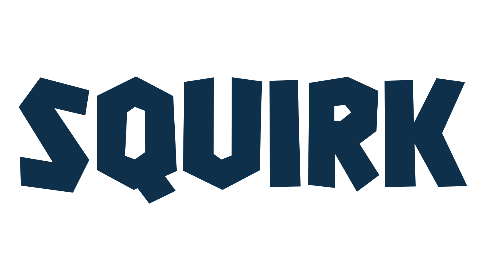 Squirk, fancy cartoon decorative font preview
