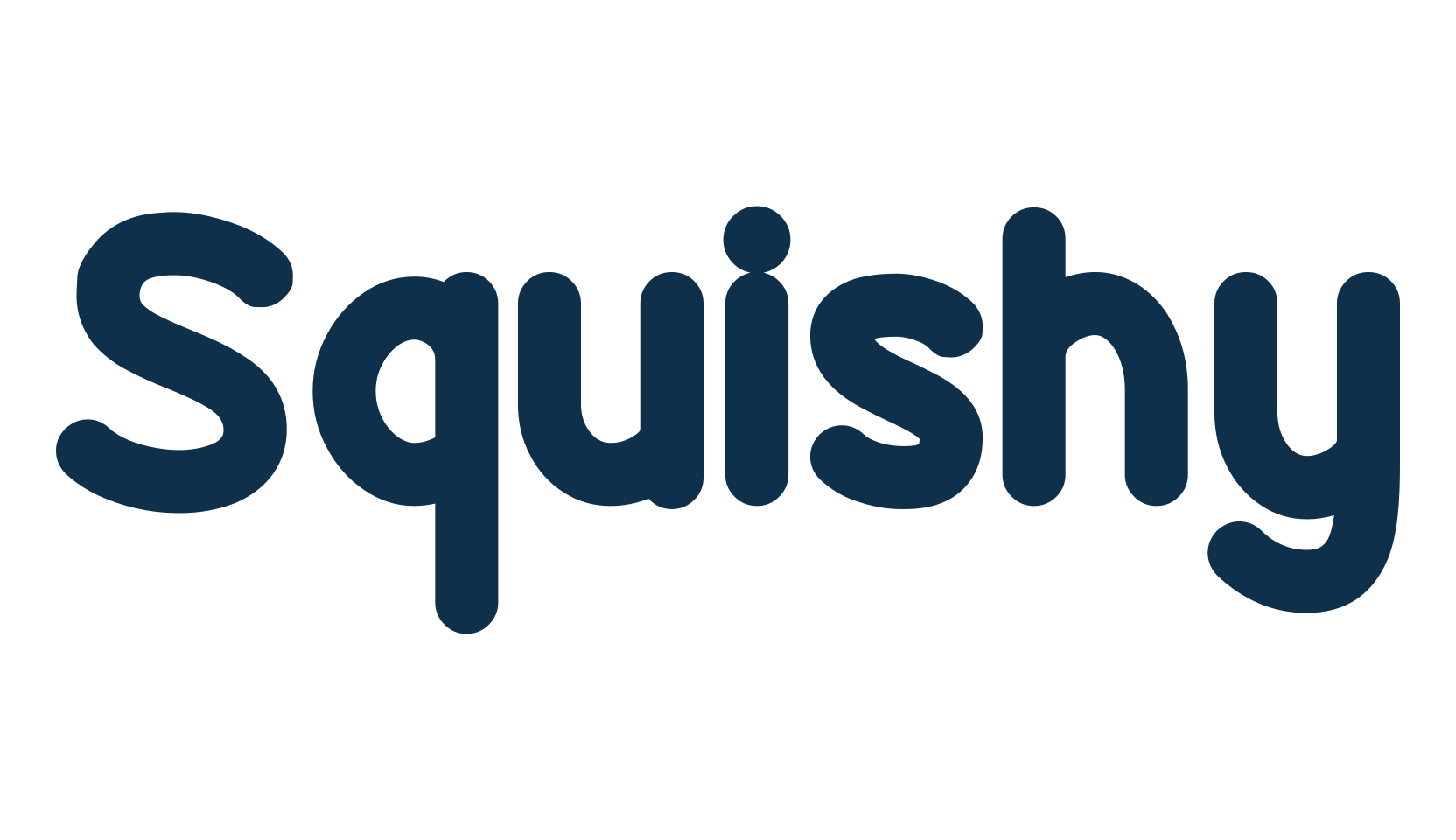 Squishy, serif font preview