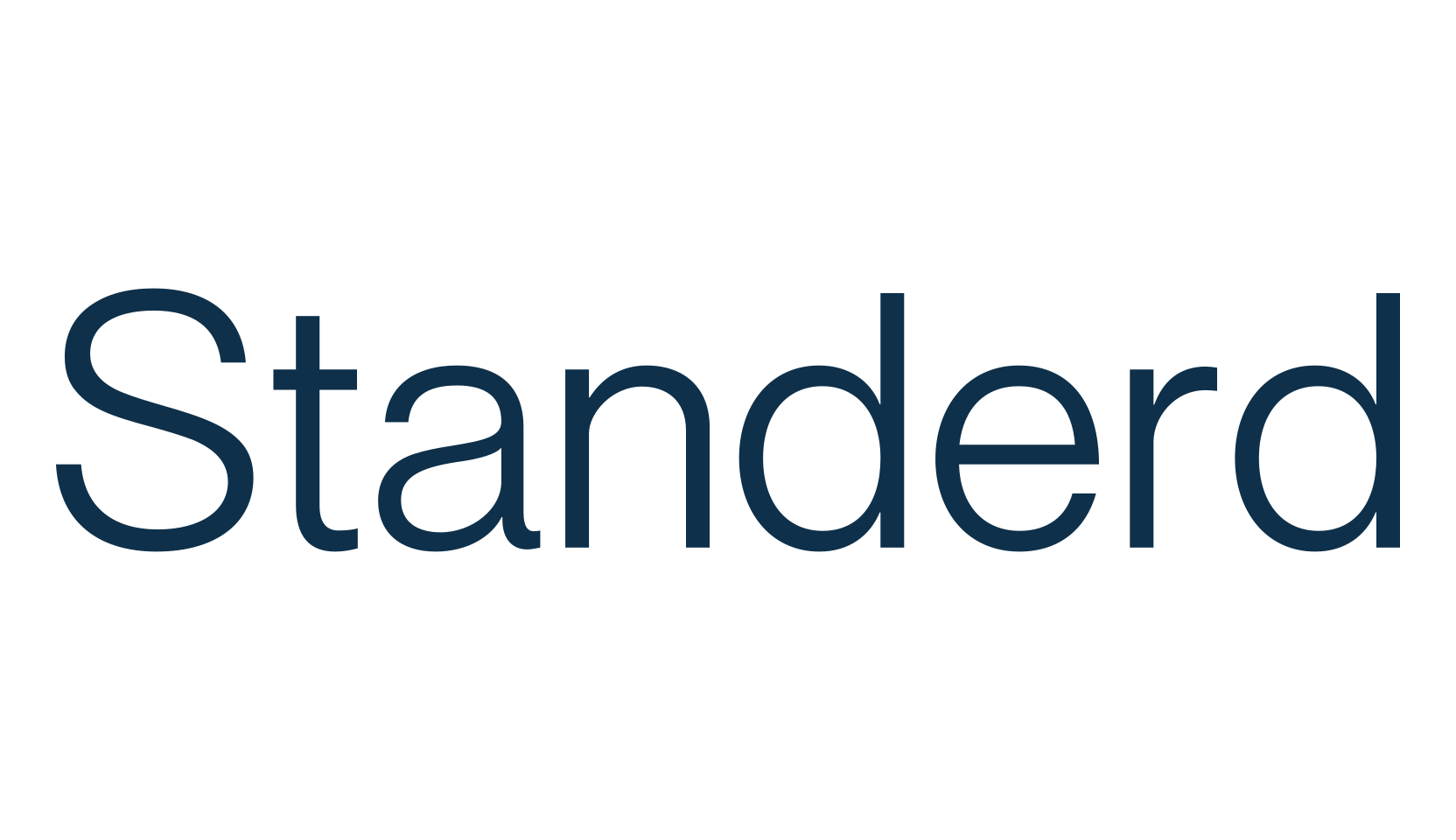 Standerd, basic sans serif font preview