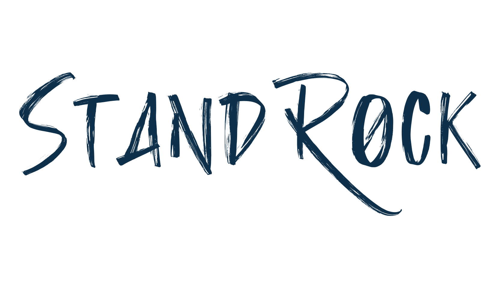 StandRock, trash font preview