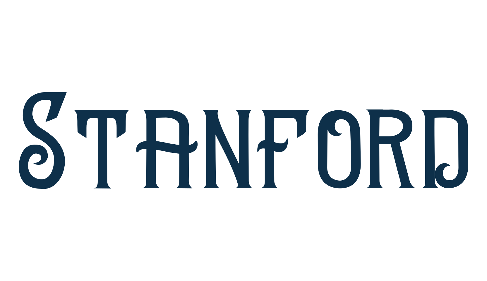 Stanford (stanford), retro font preview