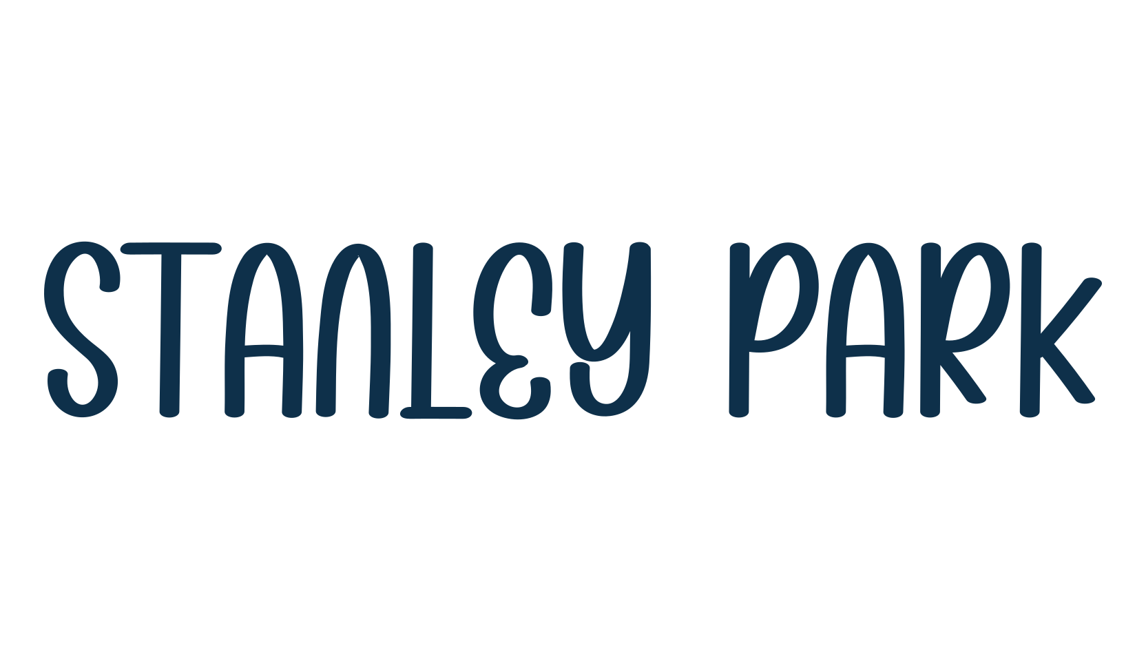 Stanley Park, fancy decorative font preview