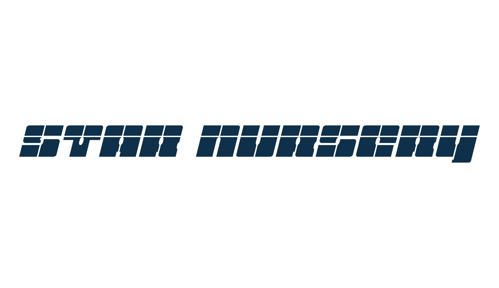 Star Nursery, sci-fi font preview