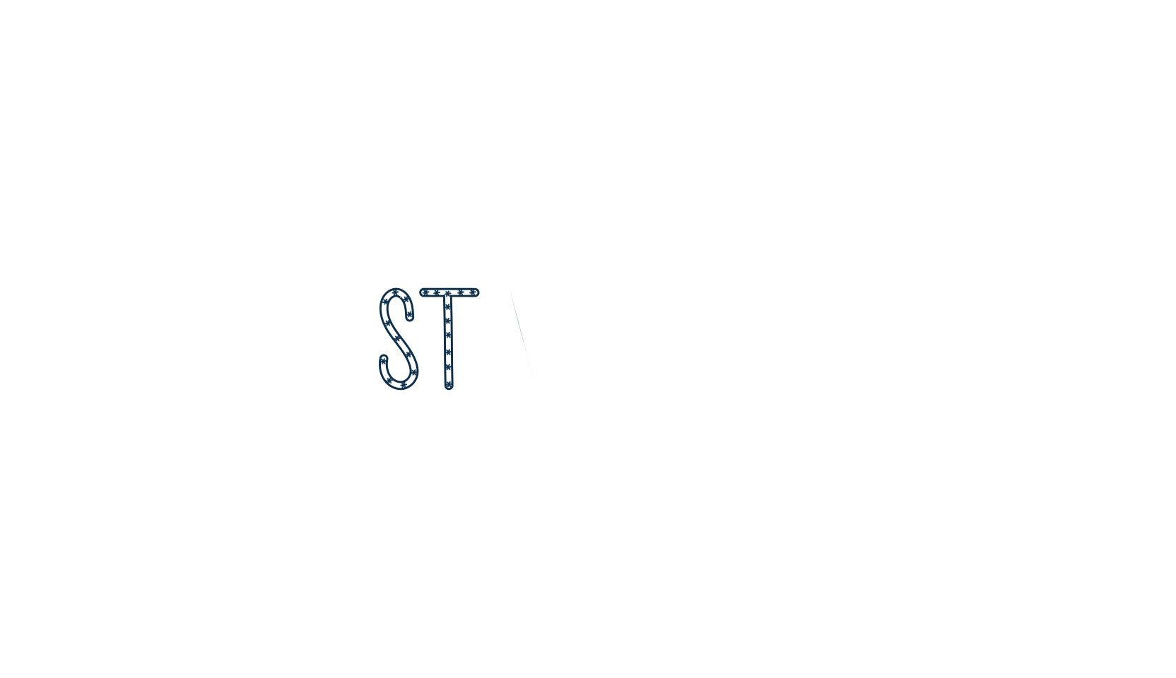 Star Out, fancy decorative font preview