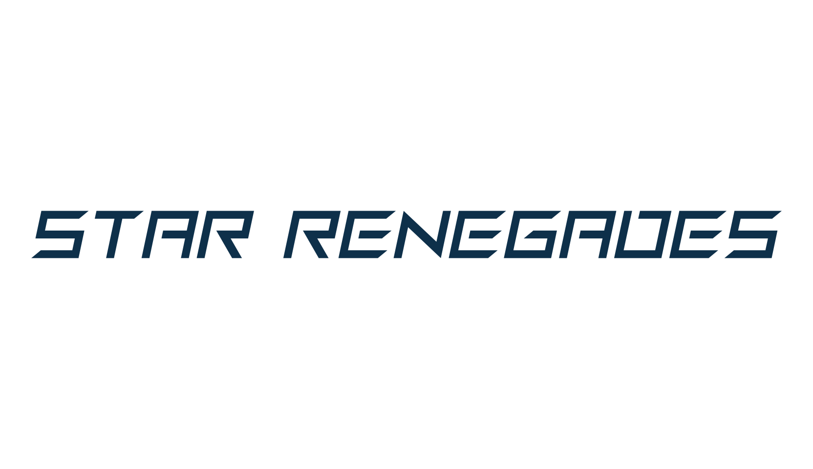 Star Renegades, sci-fi font preview