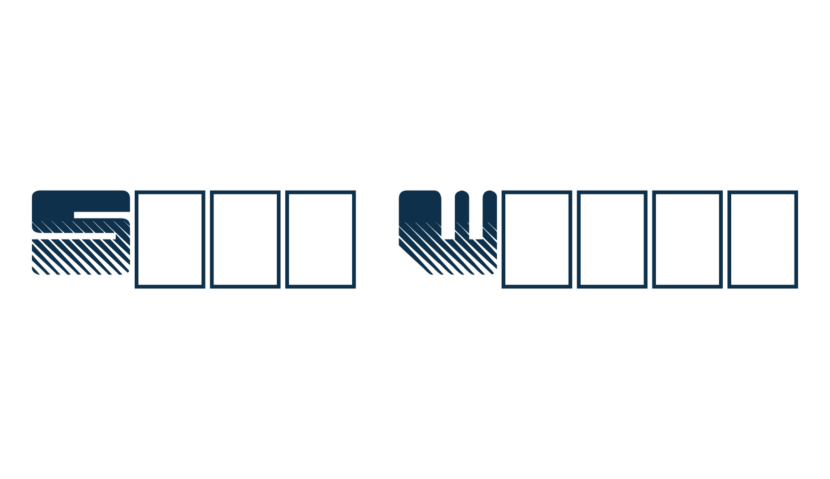 Star Waves, techno sci-fi font preview