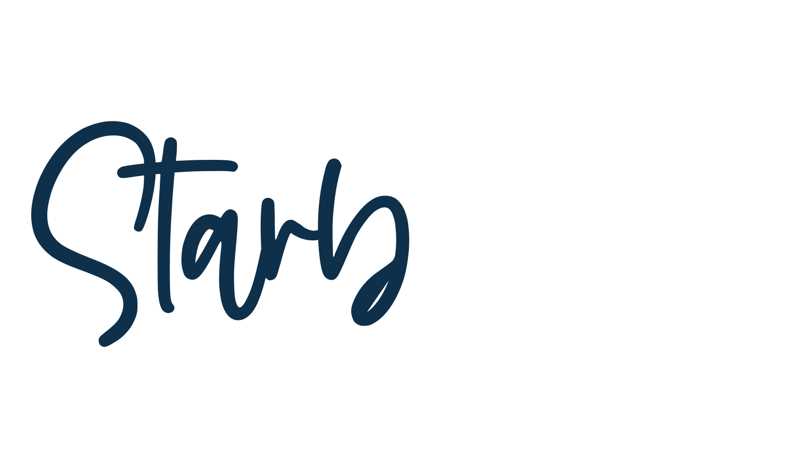 Starbeamer, script handwritten fancy decorative calligraphy font preview