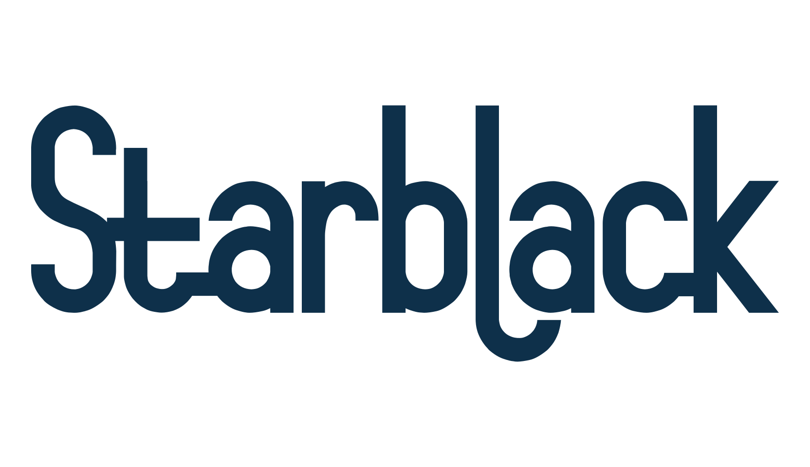 Starblack, fancy various basic font preview