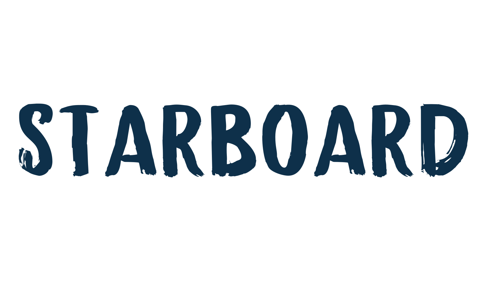 Starboard, script brush fancy decorative calligraphy font preview