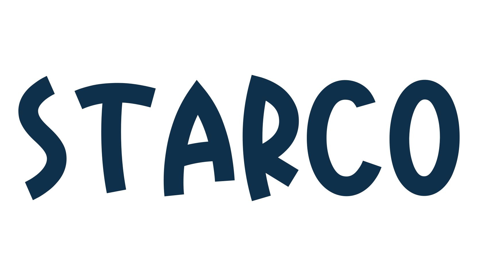 Starco, fancy cartoon decorative font preview