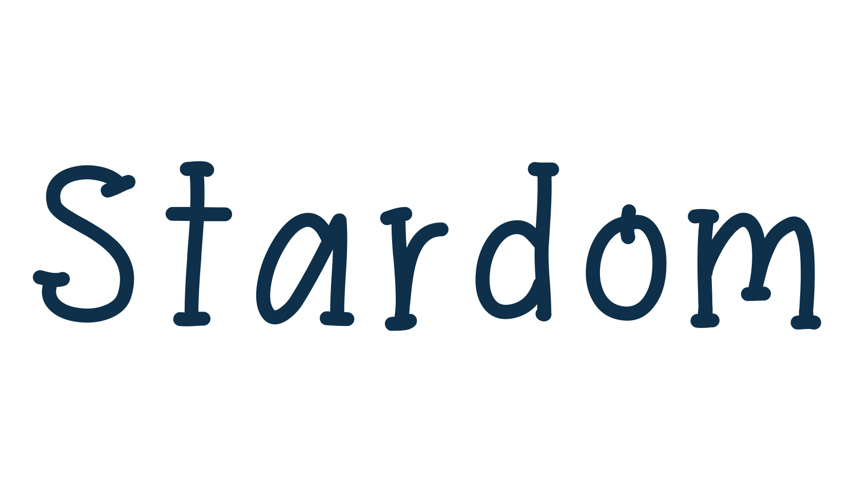 Stardom, display market font preview