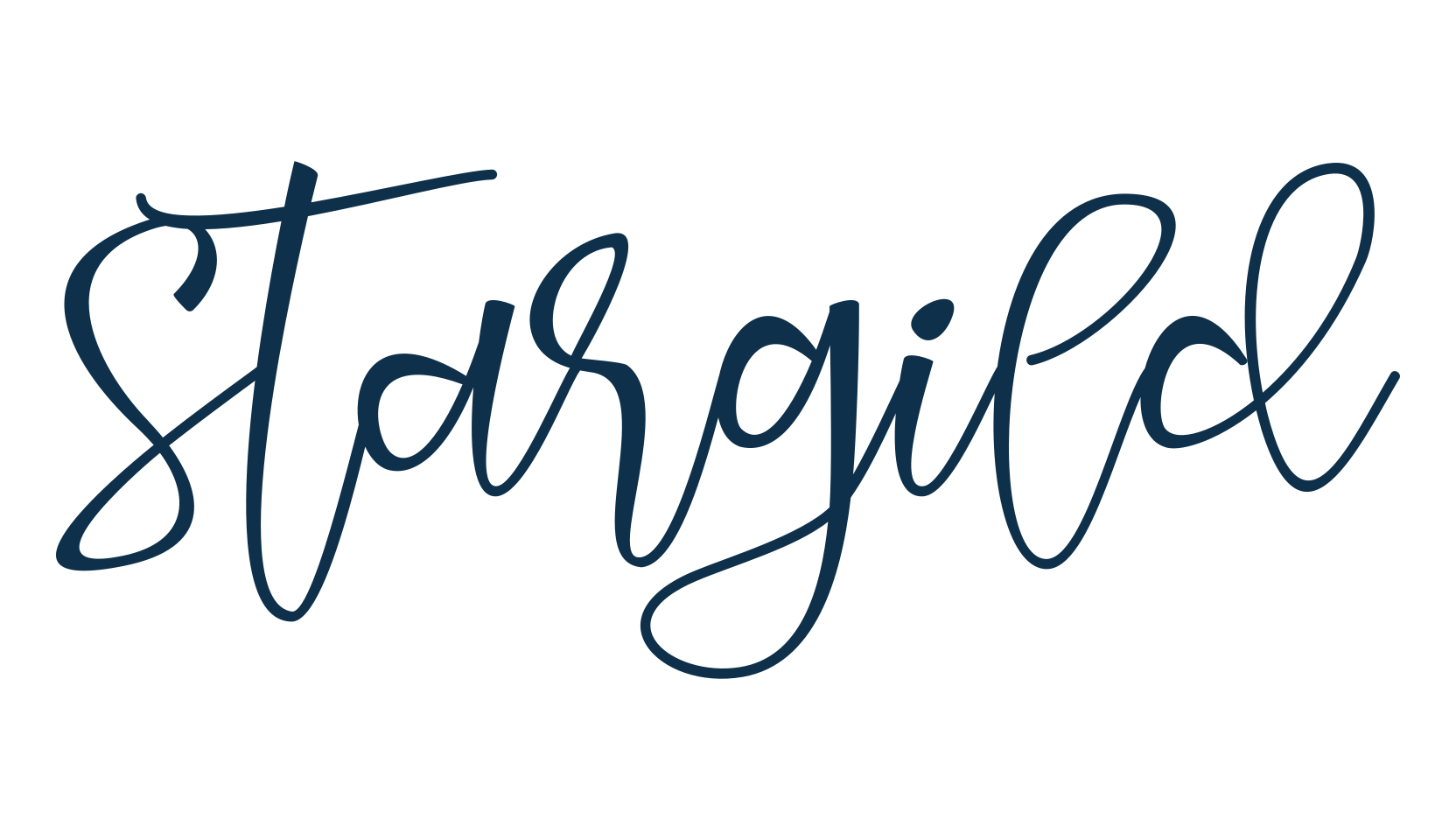Stargild, display market font preview