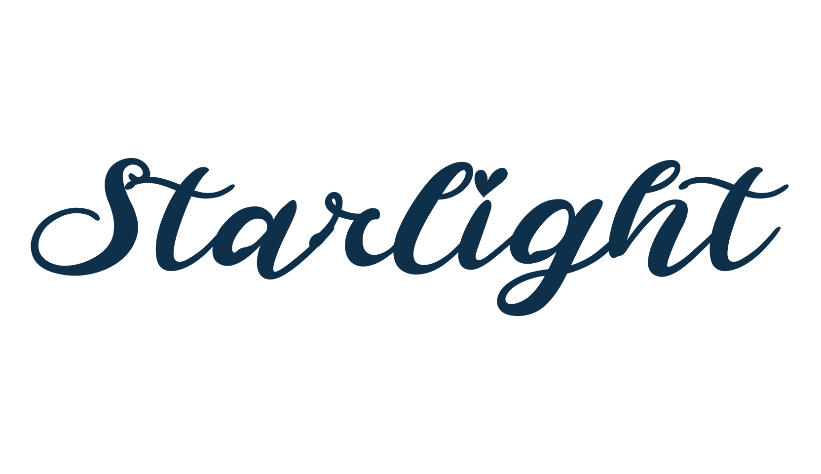 Starlight (starlight-4), fancy various decorative script calligraphy font preview