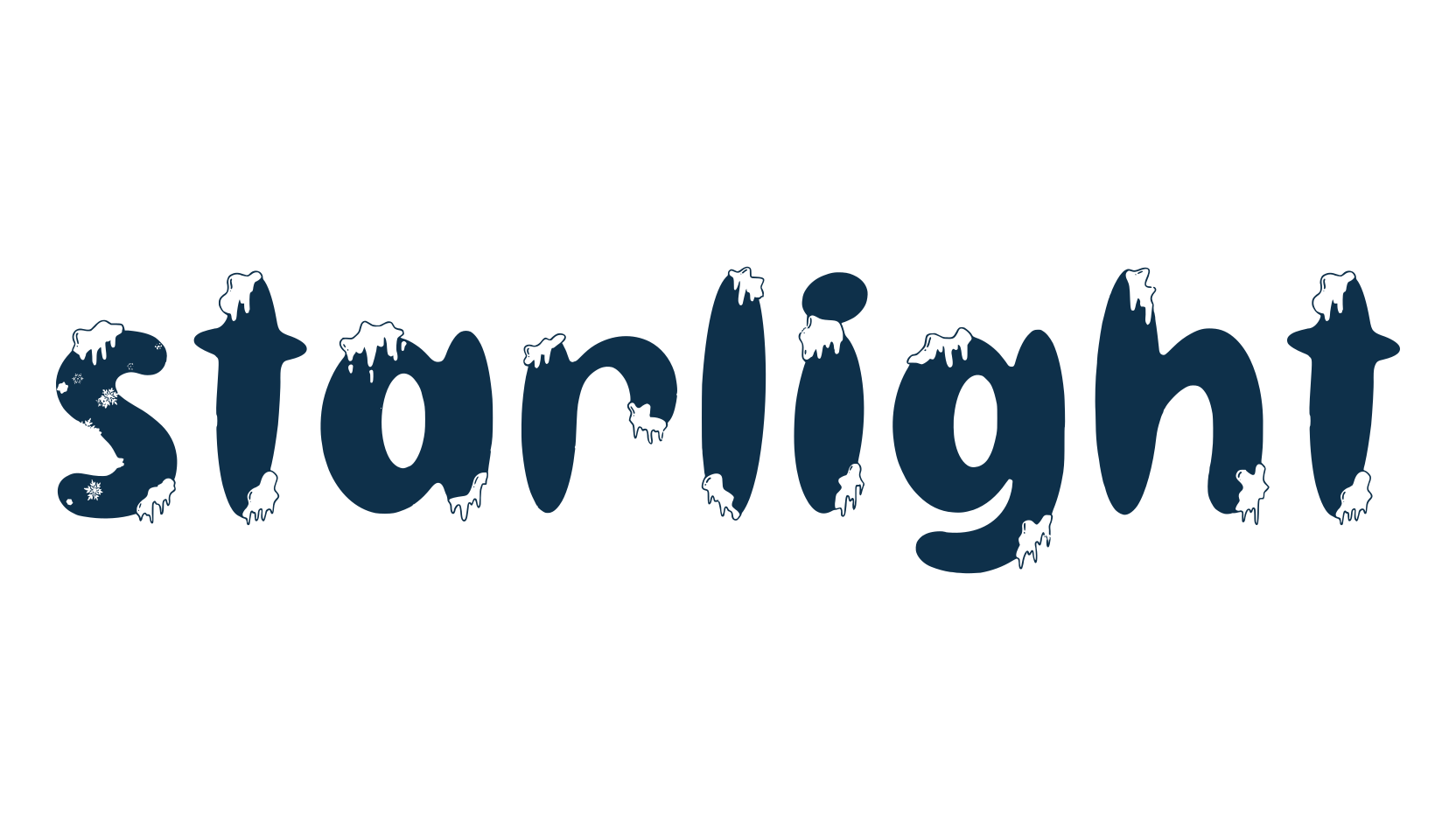 Starlight (starlight-9), fancy decorative font preview