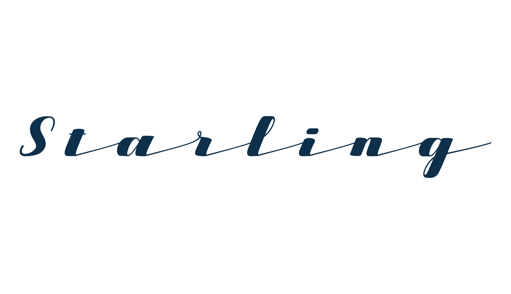 Starling, fancy various decorative script calligraphy font preview