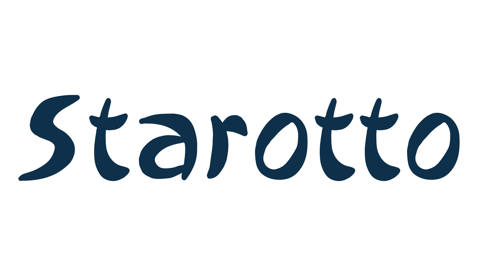 Starotto, various font preview