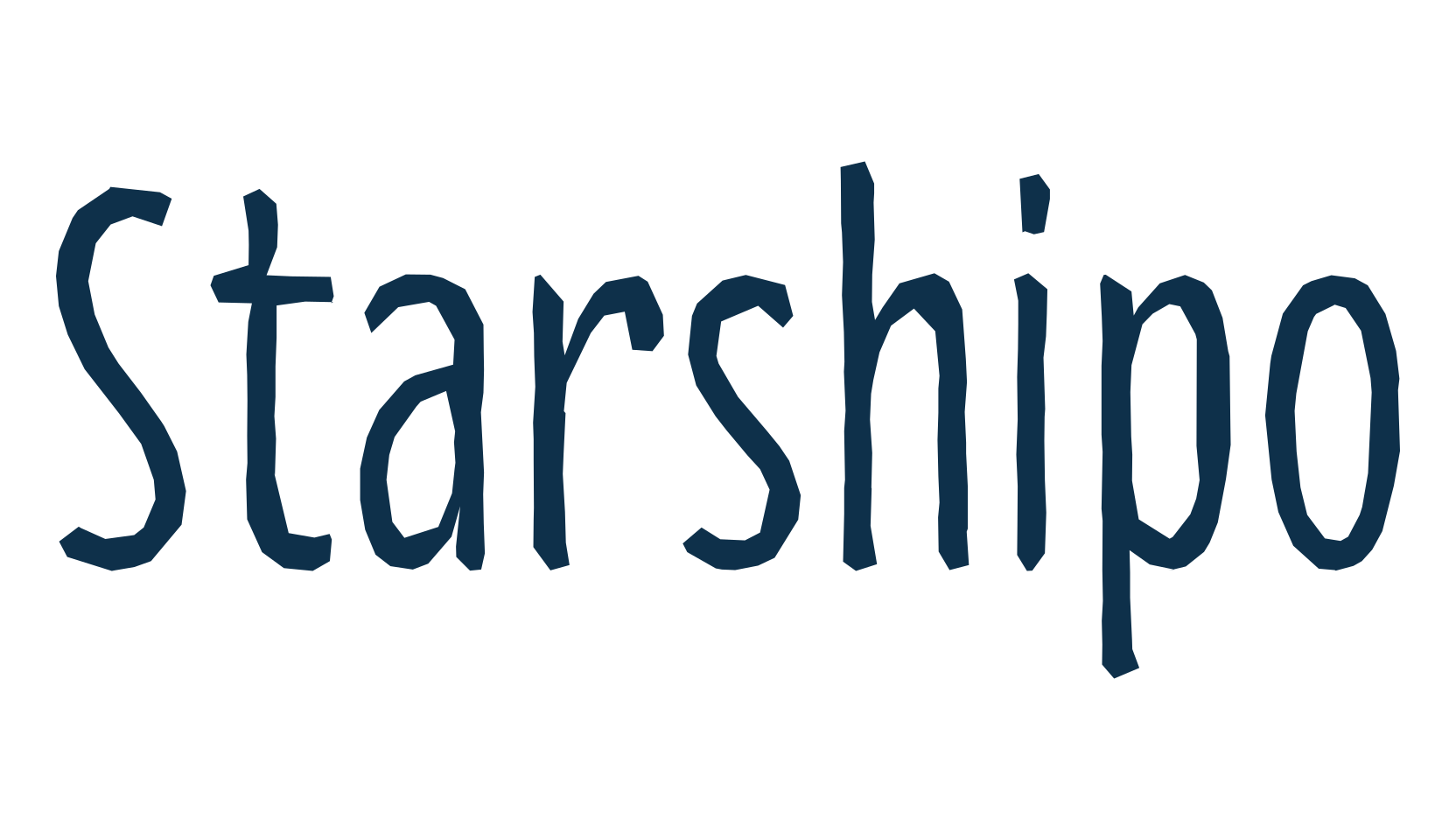 Starshipo, display market font preview