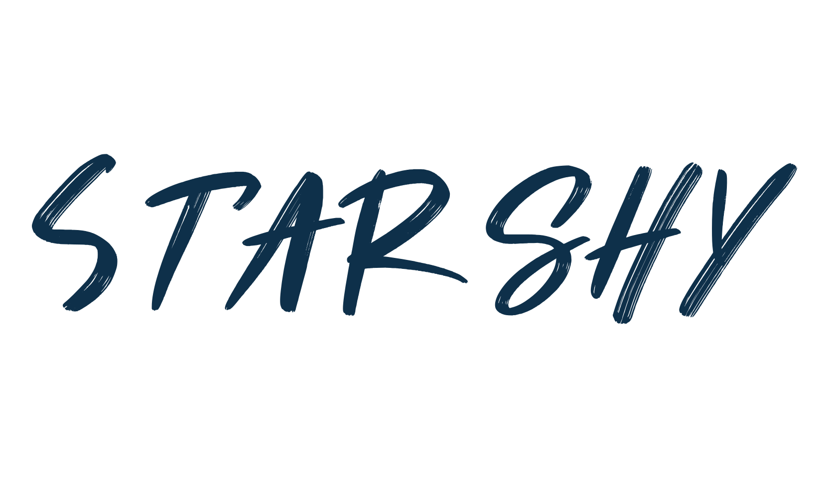 Starshy, script brush fancy decorative calligraphy font preview