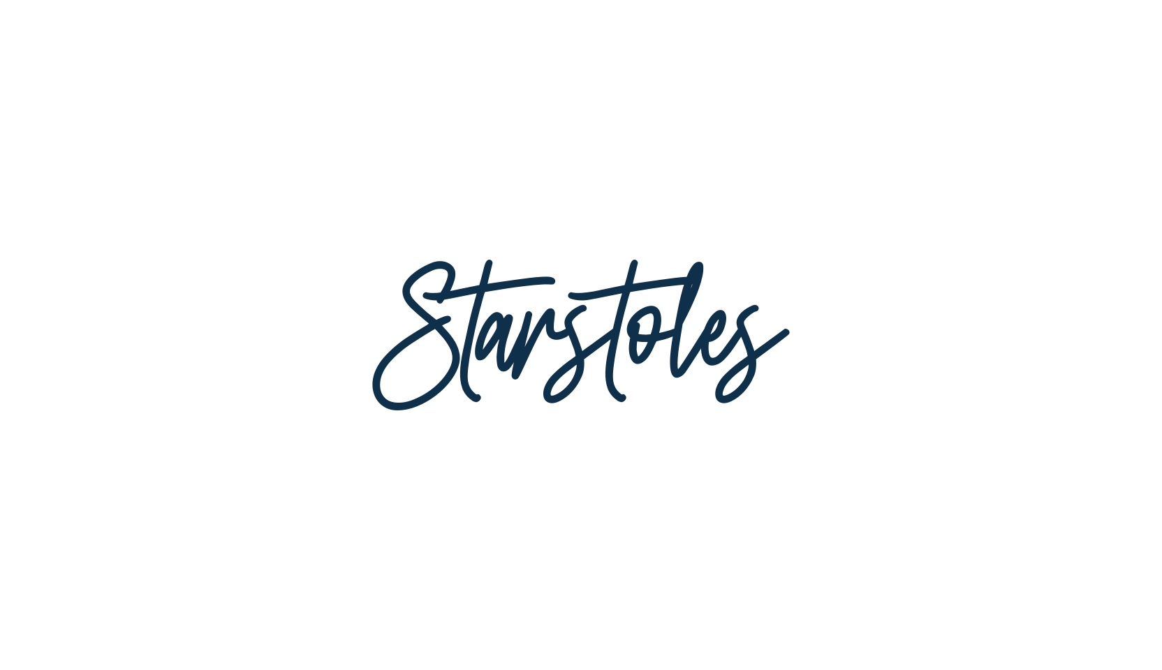 Starstoles, handwriting font preview