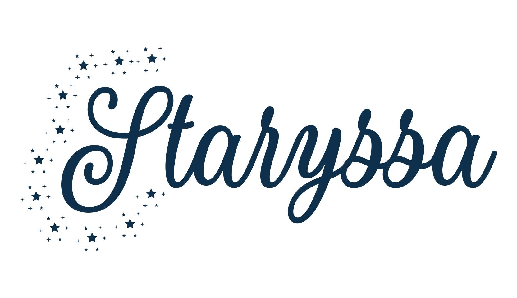 Staryssa, fancy decorative font preview