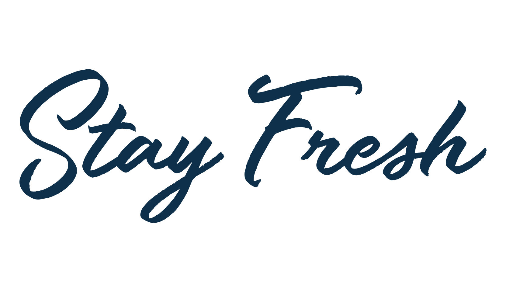 Stay Fresh, script handwritten fancy decorative calligraphy font preview