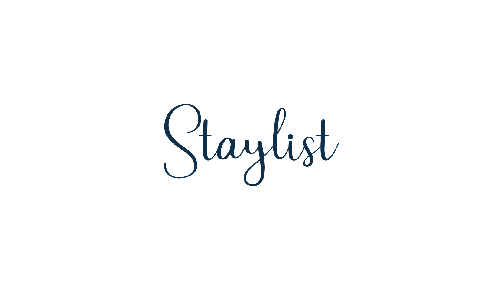 Staylist, script calligraphy fancy decorative font preview