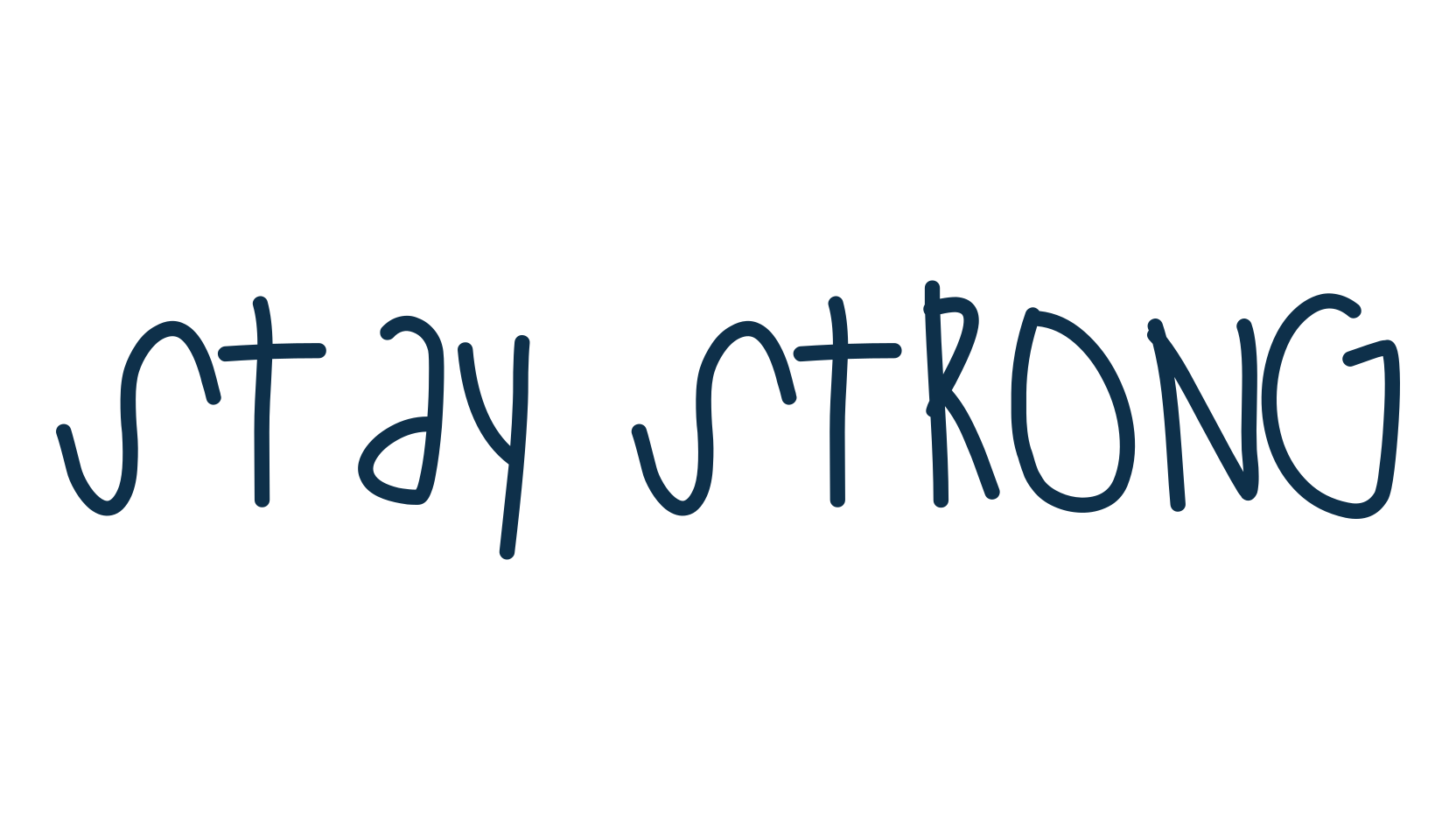 Stay Strong, script handwritten fancy decorative calligraphy font preview