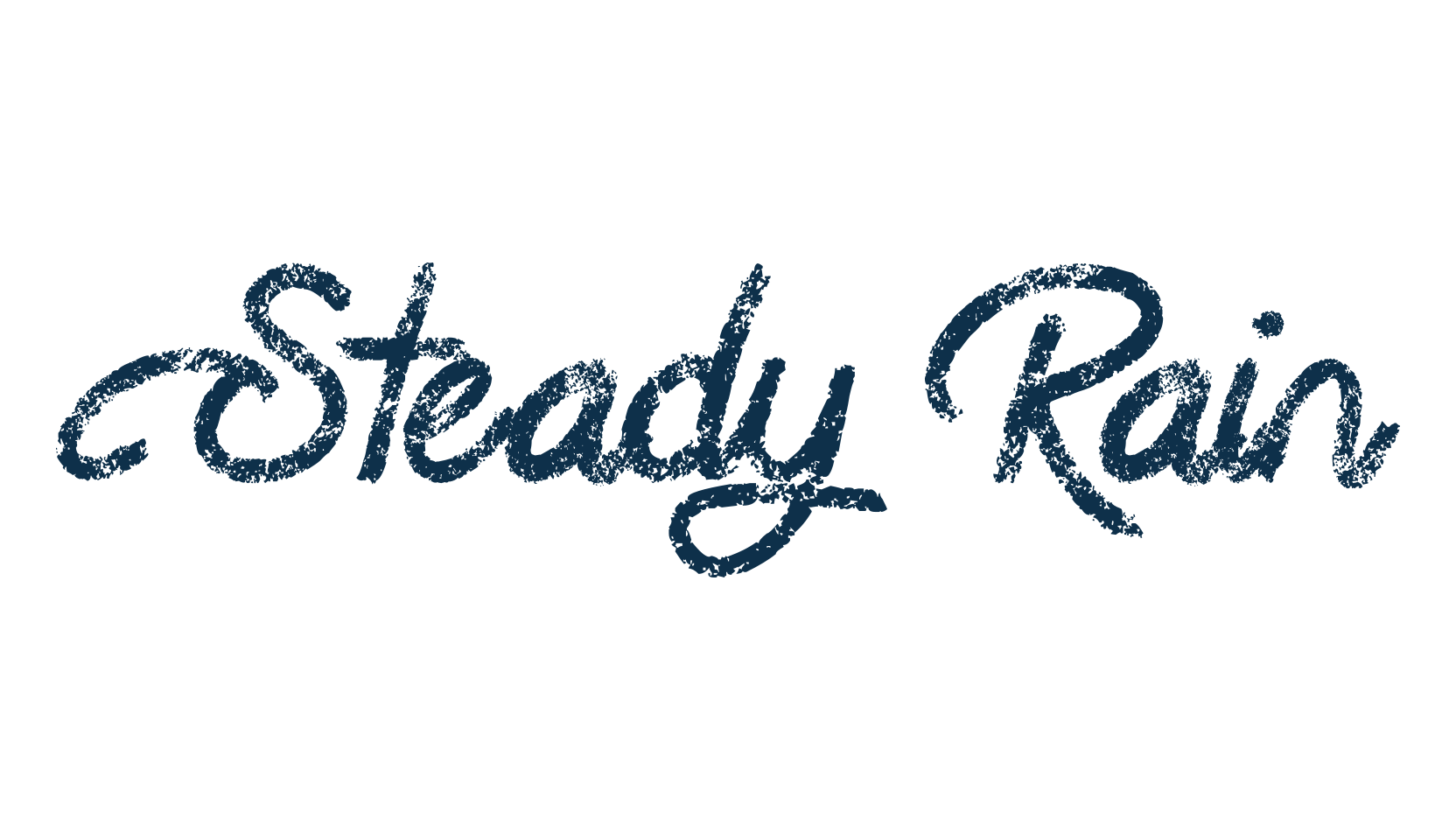 Steady Rain, fancy various decorative script calligraphy font preview
